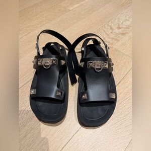 Hermès Medor Intuition Gladiator Sandals